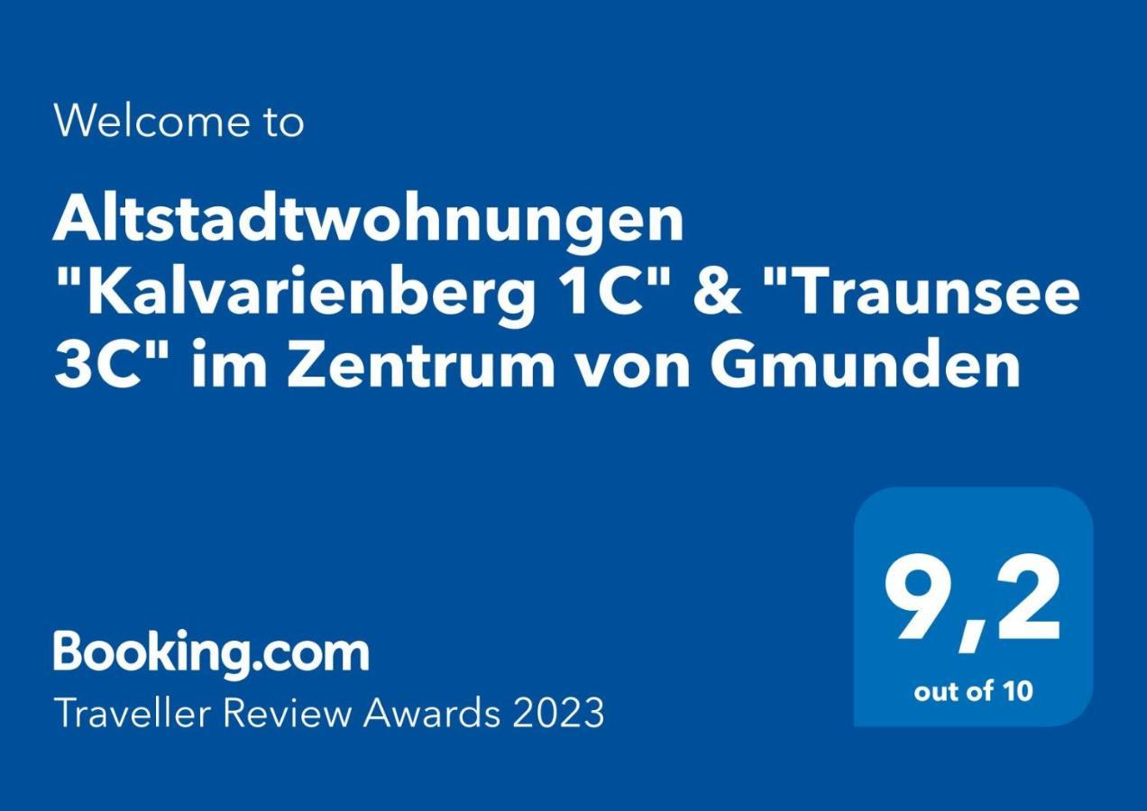 Altstadtwohnungen "Kalvarienberg 1C" & "Traunsee 3C" Im Zentrum Von 그문덴 외부 사진